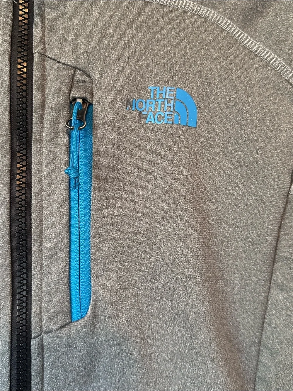 The North Face lightweight gray